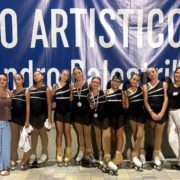 Gruppo atlete Nazionale Misano con le allenatrici Francesca Di Barba e Federica Campochiaro