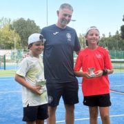 U10 Caniato e Turroni con il Maestro Andrea Remy